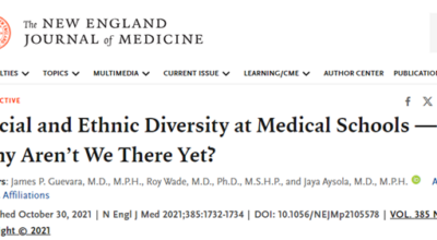 Medical School Diversity: Why Aren’t We There Yet? Image