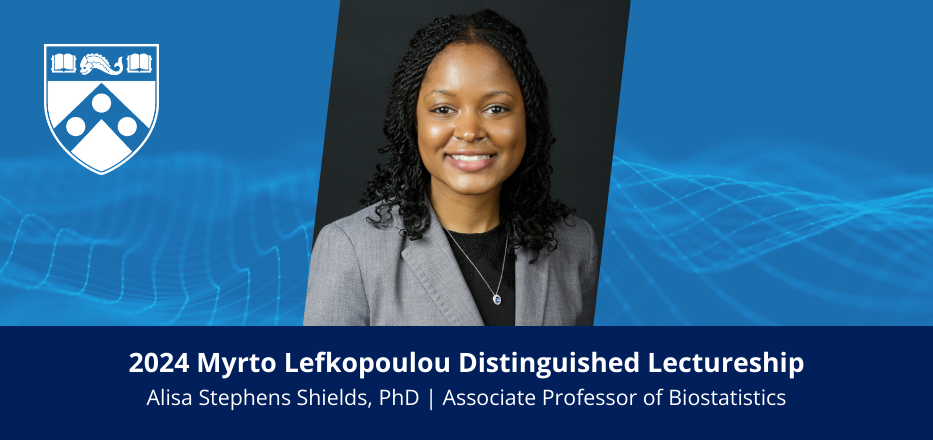 Dr. Stephens Shields Honored with 2024 Myrto Lefkopoulou Distinguished Lectureship  Image