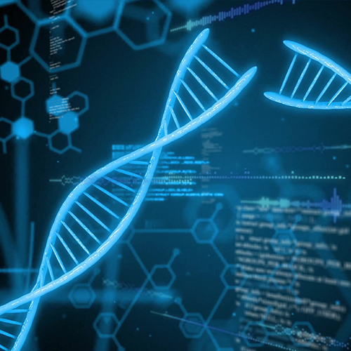 Nodes and DNA helix