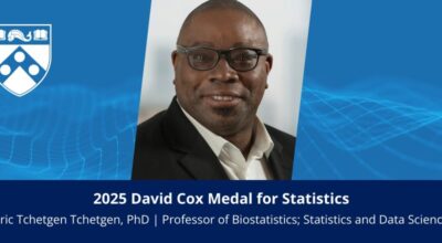 Dr. Eric Tchetgen Tchetgen Awarded David Cox Medal for Statistics Image