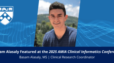 Congratulations to Basam Alasaly on His Presentation at the AMIA Clinical Informatics Conference Image