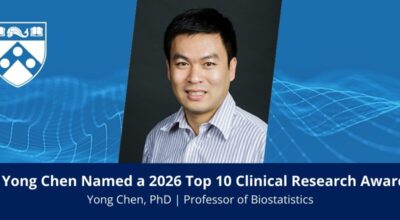 Dr. Yong Chen’s Study on Long COVID in Children Named a 2026 Top 10 Clinical Research Achievement